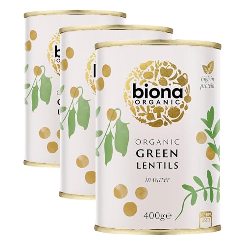 Image of Biona Organic Lentils, 400g (Pack of 3)