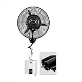 Velocidad del viento de frecuencia variable de tres velocidades para satisfacer diferentes demandas de viento, más ahorro de energía y ahorro de energía que los ventiladores montados en la pared ordinarios