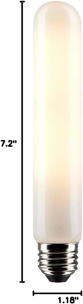 Satco 8-Watt LED E26 Light Bulb, 2700K, 15000 Hour Rating, Dimmable