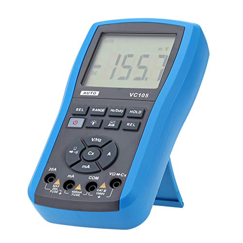 Preisvergleich Produktbild JIANGJIE Multimeter wasserdichter LCD-Digital-Multimeter DC-Wechselspannungsprüferstrom