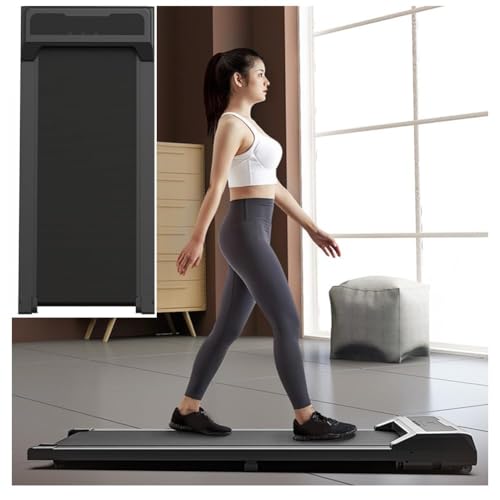 Image of Foldable Walking Pad with Incline, 2 in 1 Folding Treadmill Under Desk Treadmill for Home /Office, Portable Compact Treadmill LED Display