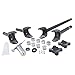 Yukon Gear YA W26008) 4340 Chrome-Moly Replacement Axle Kit for GM Dana 60 Front Differential with 30/35 Spline
