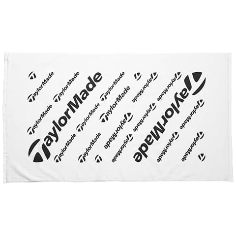 TaylorMade 2019 White Tour Golf Towel Cover