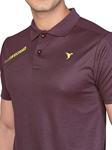 Image of TECHNOSPORT Men's Regular Fit Tshirt