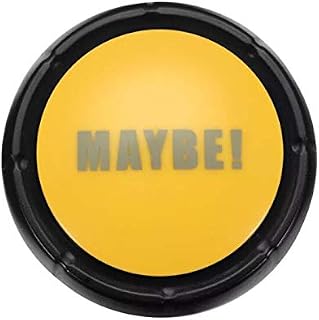 Sucan Yes and NO and Sorry and Maybe - Botón de sonido, color amarillo