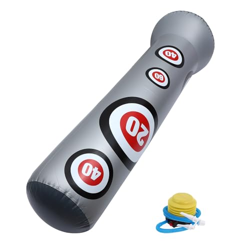 Paquet de boxe gonflable épais 1,6 m Alipis pour adultes et enfants en PVC