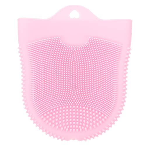 SOESFOUFU Glove Shape Face Wash Brush Soft Silicone Facial Scrub Travel-Friendly Skin Care Tool