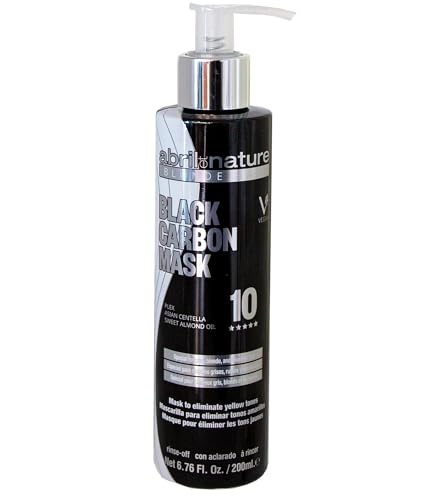 abril et nature - Maschera Antigiallo Professionale Black Carbon -