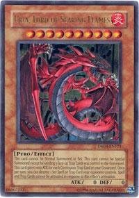 Yu-Gi-Oh! - Uria, Lord of Searing Flames (DR04-EN121) - Dark Revelations 4 - Unlimited Edition - Ultra Rare
