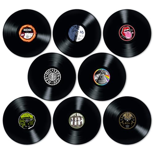 Dimensioni: la dimensione dei dischi in vinile è di 12 pollici (30 cm di diametro).