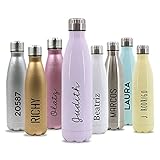 🎁 UN REGALO PERFECTO PARA LOS TUYOS - Al poder personalizarlas con esa imagen que tanto te gusta y que tantas emociones despierta en ti, en tus amigos y familiares, esta botella es un regalo perfecto para cualquier época del año. Dejarás a todos con la boca abierta con un regalo muy original, único y exclusivo.