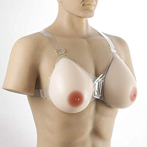 Faux seins travestis CD avec insertion souple et type chute postopératoire