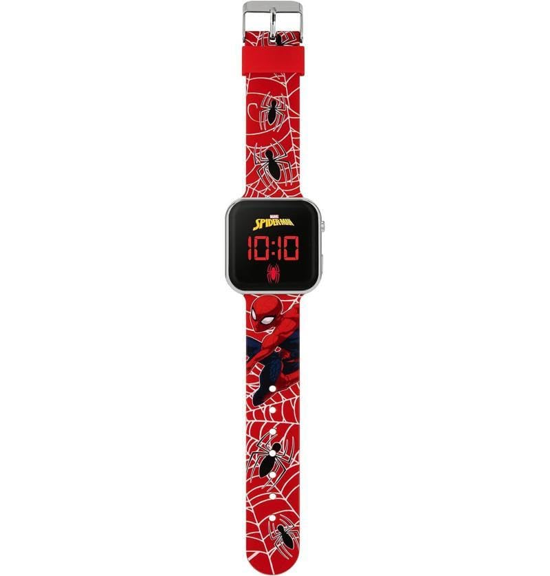 Montre numérique LED Spiderman pour l'école et les jeux Rocco Giocattoli