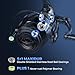 KastKing ReKon Saltwater Spinning Reel – Up to 55LBs Max Drag Big Game Fishing Reel - Innovative NyliTech Body- Water Resistant - 6.2:1 High Speed - MaxiDur 5+1+1 Corrosion-Resistance Bearing System