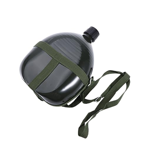 Hervidor militar portátil de aluminio de 2,5 litros con correa 5