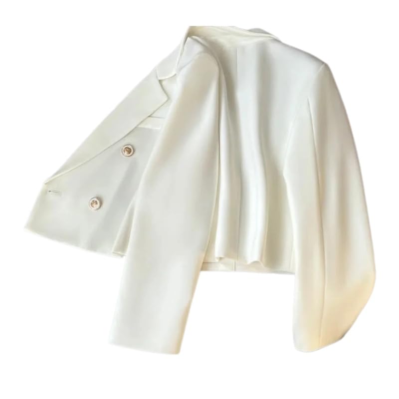 Blazer Donna,Blazer da Donna Elegante, Blazer da Ufficio per Signore, Giacca da Completo a Maniche Lunghe Versatile per la Città