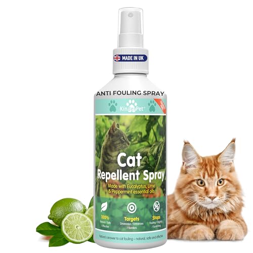 Kat Afweermiddel Spray Stop Katten Anti Fouling Kat Afschrikmiddel Stop Fouling Pooping Plassen Plassen Plassen Krassen Eucalyptus Lime Pepermunt 250ml
