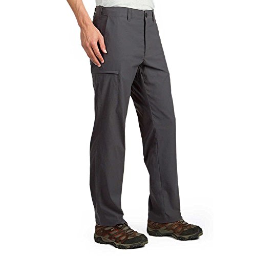 UB Tech by Union Bay Men's Classic Fit Comfort Waist Chino Pants (34 x 30, Charcoal)2