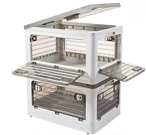 NEALYSEA 32Qt Plastic Storage Bins With Lid