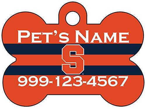 Syracuse Orange Pet Id Dog Tag | Personalized For Your Pet | Officially Licensed #TOP28