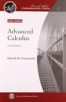 Advanced Calculus 0821852094 Book Cover
