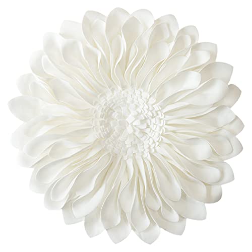 JWH 3D Flower Throw Pillow Covers Decorative Aesthetic Sunflower ...