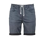Herren Chillaz M Oahu Shorty Blau, Herren Hose, Größe S - Farbe Black Denim