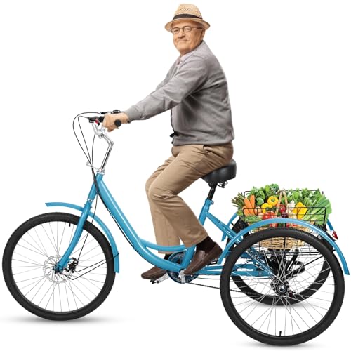 Triciclo 7 Velocidades para Adultos 24" miniatura 1