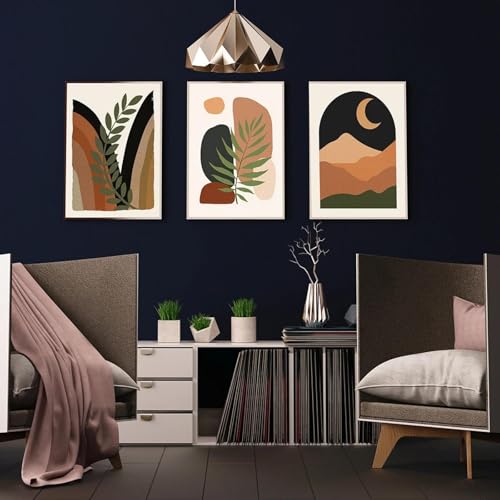 Impression sur Toile Vert Plante Boho Moderne Haute Définition - 2