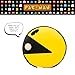 PAC-Man Bedding Super Soft Plush Decorative Throw Pillow, 14 in, (Officially Licensed Product) by Franco Collectibles