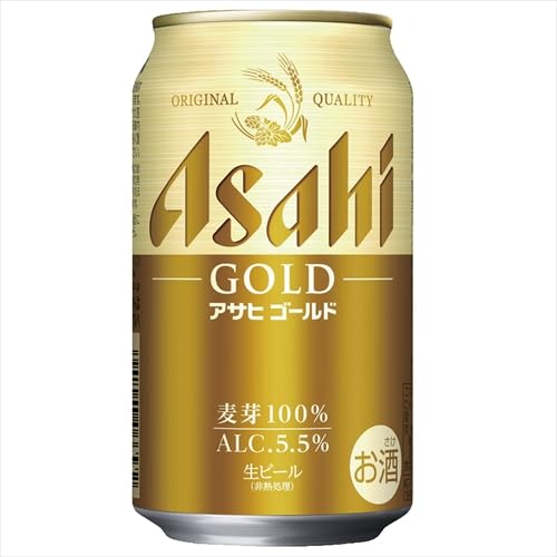 Amazon.co.jp: アサヒゴールド缶 350ml : 食品・飲料・お酒