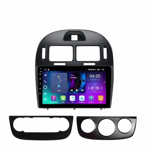 Autoradio Portátil para Honda Jazz 1 2001-2009: Pantalla Carplay 4 Núcleos 1G+32G