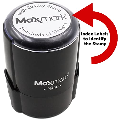 Custom Monogram Address Stamp - Personalized Circular Design - (Moad023-Si)- Choose From 15 Ink Colors #TOP7