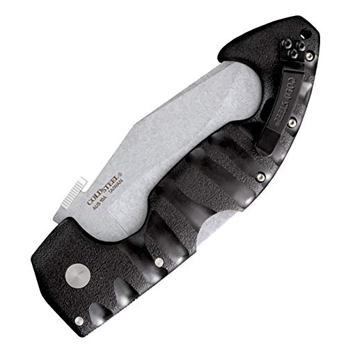 Image of COLD STEEL Spartan 4.5 in Japanese AUS10A Blade Tactical Pocket Folding Knife w /Tri-Ad Lock and Griv-Ex Handle w /Steel Liners