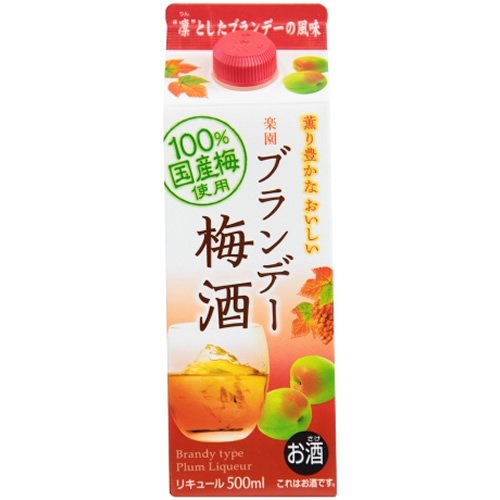 Amazon.co.jp: 清洲桜醸造 楽園 ブランデー梅酒 [ 500ml×12本