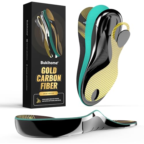 Bukihome Aerospace-Grade Carbon Fiber Insoles