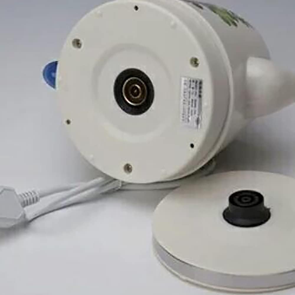 Ceramiczny czajnik elektryczny o pojemności 1,2 l Motyl z czajnikiem kwiatowym Czajnik o dużej mocy Podgrzewacz wody do herbaty, kawy, płatków owsianych Zdejmowana podstawa Automatyczne wyłączanie