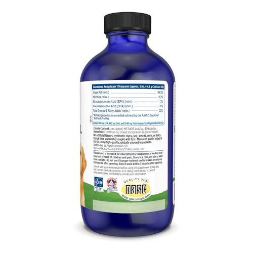 Nordic Naturals Cod Liver Oil for Dogs, 1048 mg Omega-3, EPA & DHA - 8 oz - image 2
