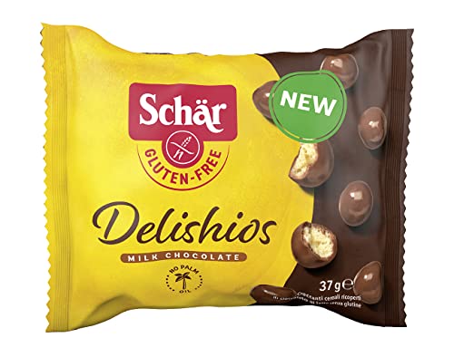 Dr. Schar Delishios Bolas Chocolate Con Leche 37 G, Negro, Estandar