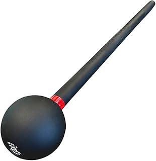 Wolf Strength Steel Mace Bell (7-25lb) - Versatile Macebell for Functional Strength: Core, Shoulders, Grip & Conditioning | Workout Mace for Home Gyms & Training Gyms | 10lb & 15lb Mace Ball Available