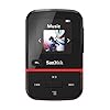 SanDisk Clip Sport Go 32GB MP3-speler Rood