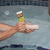Flex Glue, Super Strong, Rubberized Waterproof Adhesive, Works Underwater, Use on Pools, Showers, Outdoors, Concrete, Brick, Pavers, UV Resistant, 6 oz Squeeze Tube, White, 1-Pack