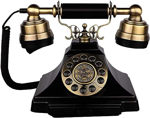 Téléphone rétro bouton cadran vintage idée cadeau maison ELzEy