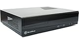 SilverStone Technology Milo Series Aluminum / Steel Micro-ATX Media Center / HTPC Case, Black (ML03B)