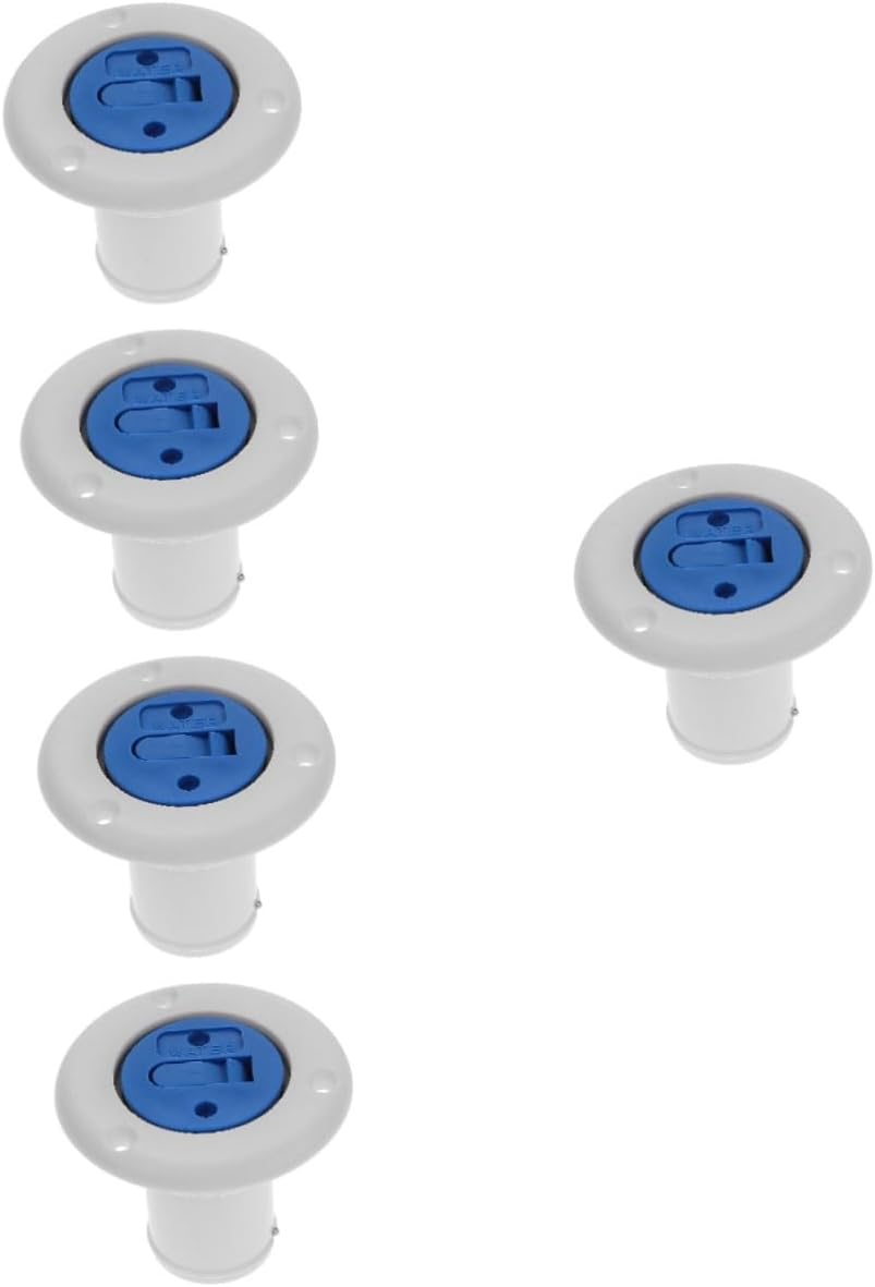 5pcs Rv Water Fill Inlet Cap Replacement for Trailer Water Tanks Stylish Functional