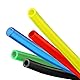 LucyStudio Luftpumpenschlauch 5m Sauerstoffschlauch 4/6mm Aquarienschlauch Bunt Belüfterschlauch Silikon Luftschlauch Schwarz