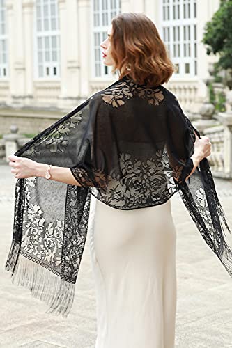 RIIQIICHY Foulard Stola Sciarpa da sposa con