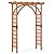 Giantex 85inch Wooden Garden Arch Wedding Arch for Ceremony, Garden Arbor Trellis for Climbing Plants Vines, Easy Assembly, Outdoor Flower Arches Wedding Arbor for Bridal Party