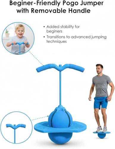 Pelota pogo de rebote para mejorar la coordinacion y el equilibrio 4