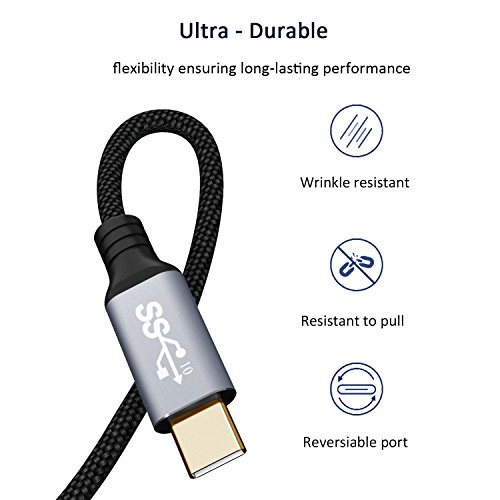 ICZI Cavo USB C a USB 3.0 a [2 Pezzi: 1m, 2m]